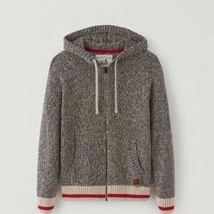 Roots Cabin Collection Mens Zip Up Hoodie Size M, worn once